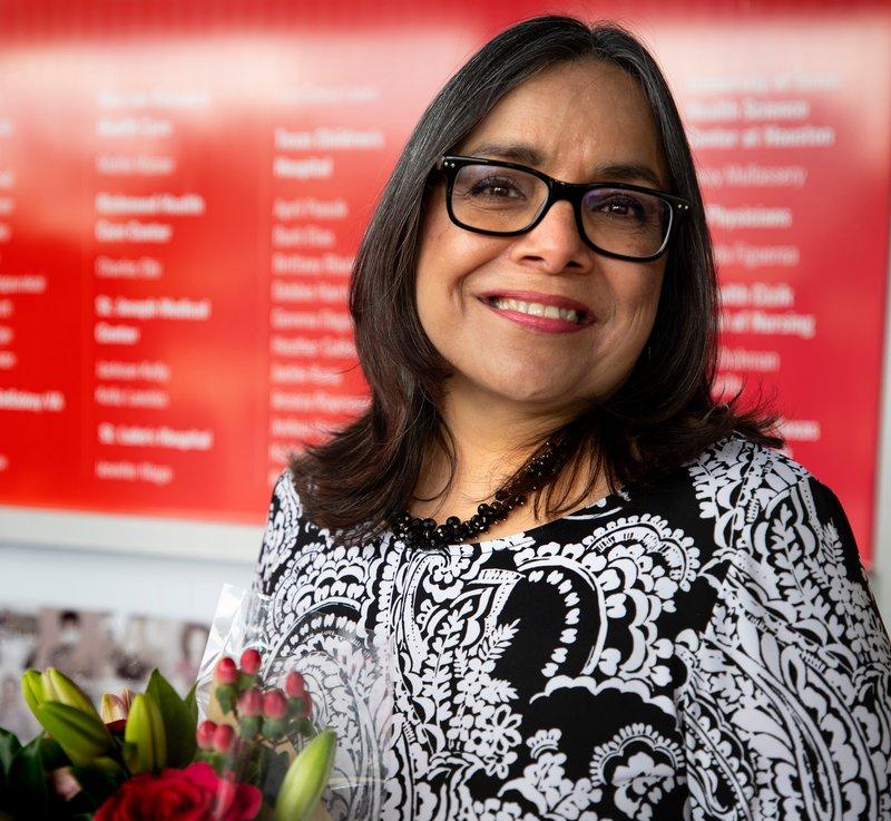 Belinda Figueroa, RN, is affiliated with McGovern Medical School at UTHealth Houston and the UT Physicians Women’s Center – Bellaire office. (Photo by Alyssa Duty/UT Physicians)